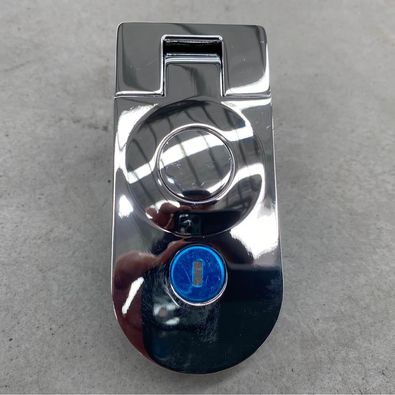 Compression Lock - Press Lock - Toolbox Lock - Large Chrome Marine Lock | Spare Parts