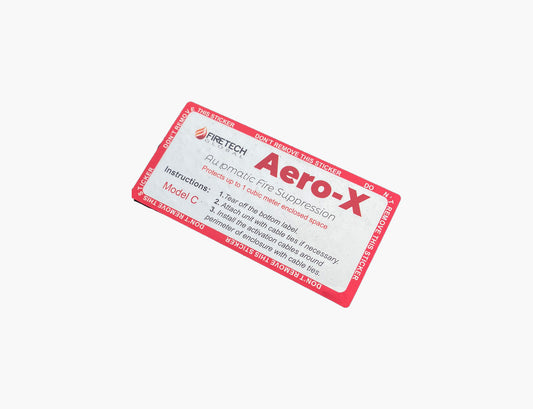 AeroX | Extinguisher - AeroX Automatic Fire Suppression Model C - Enclosed Semi-enclosed