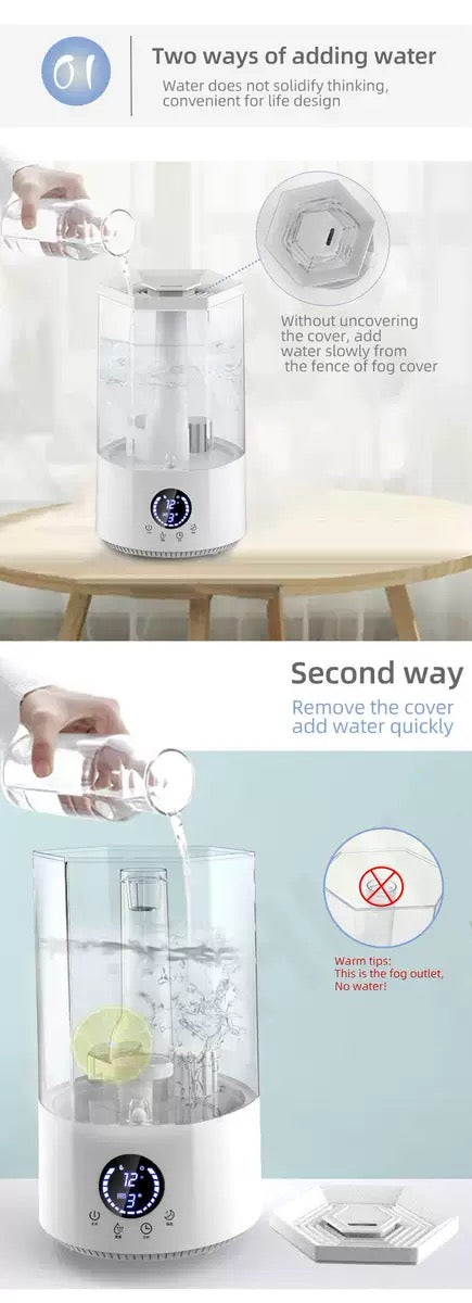 Ultrasonic Humidifier (Model: LH - 2033B)