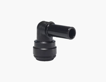 JG | 12MM  Black Acetal Stem Elbow | Spare Parts