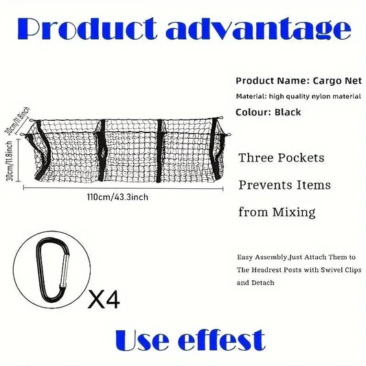 Car Trunk Storage Net Pocket