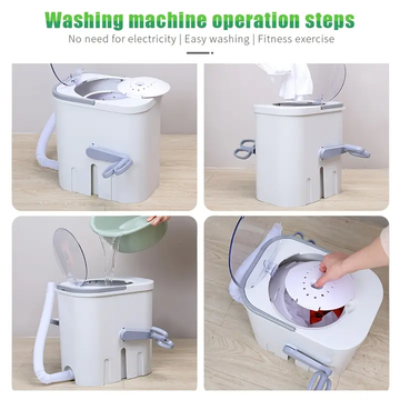 Electricity - free Manual Washing Machine