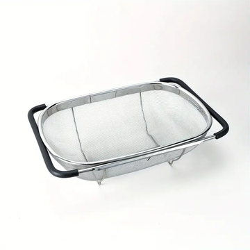 Compact Telescopic Drain Basket for RV Kitchen