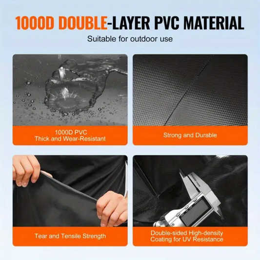 Foldable 540 - liter PVC Water Storage Bag