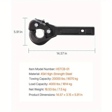 Heavy - Duty Tow Hook