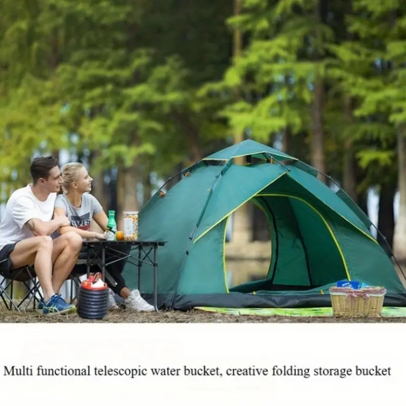 Multifunctional Folding Trash Can