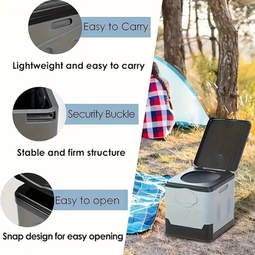 Car Folding Toilet