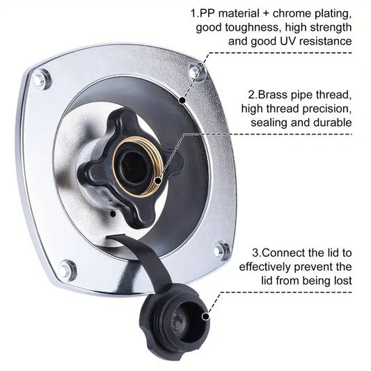 RV Water Inlet Valve