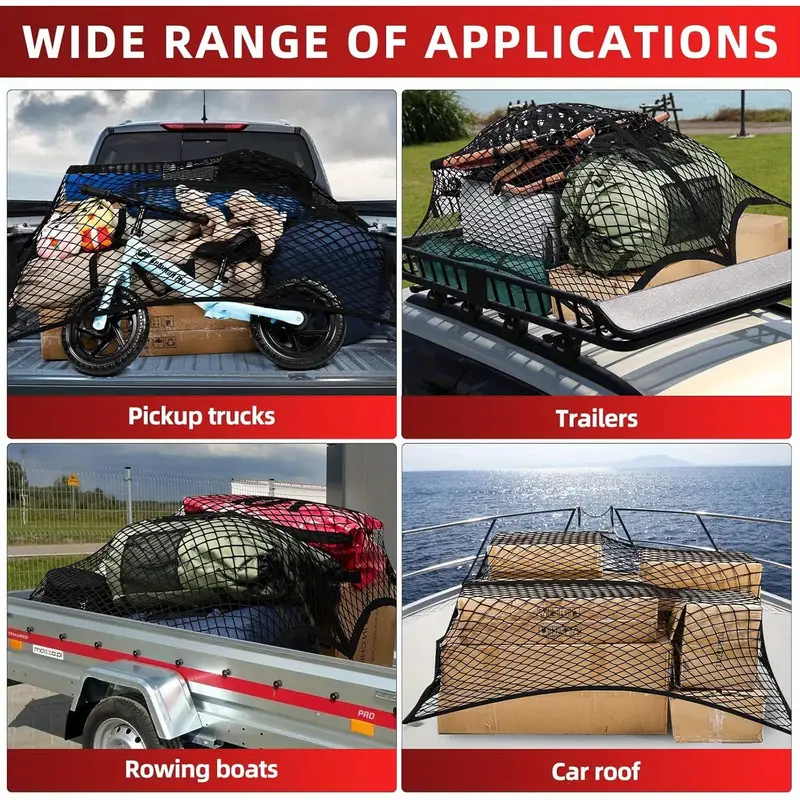 High - Elasticity Car Cargo Net