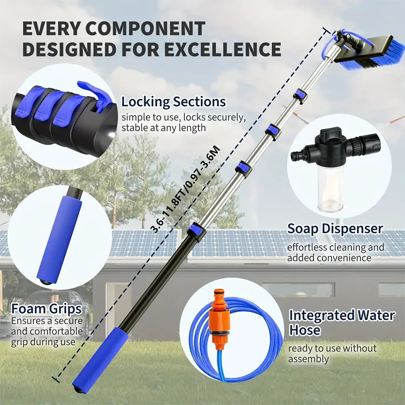 Solar Panel Cleaning Kit