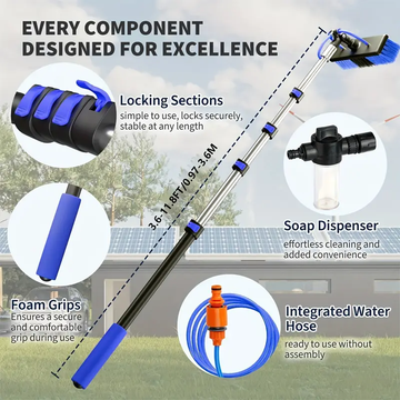 Solar Panel Cleaning Kit