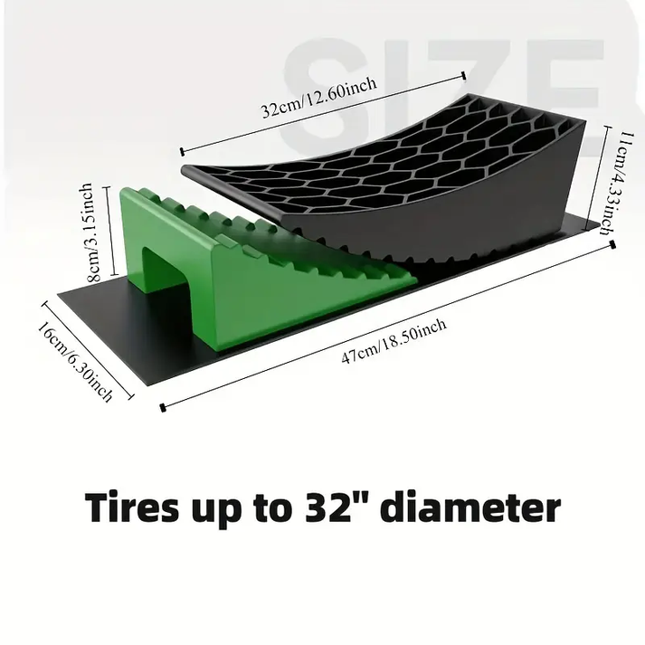RV Leveling Support Block Ramp Set