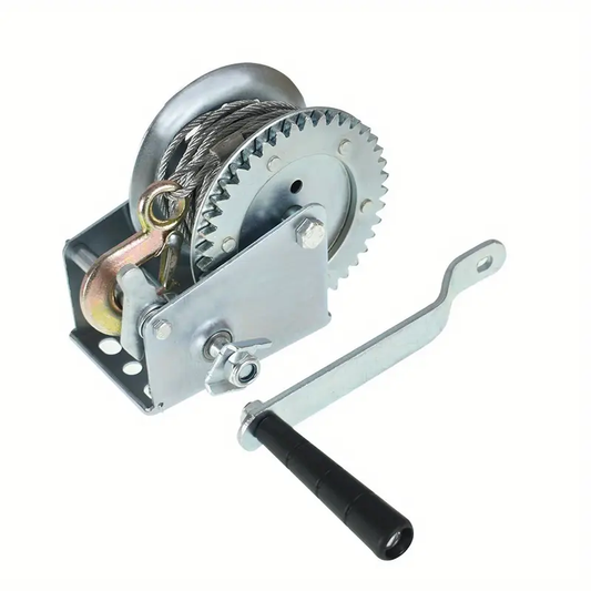 Hand-Cranked Winch