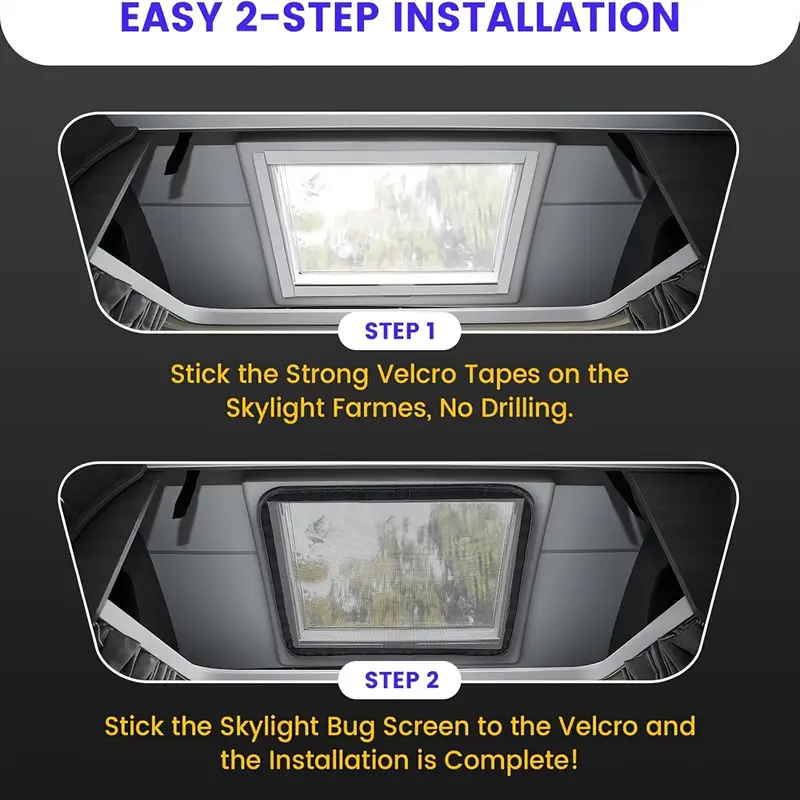 RV Vent Bug Screen