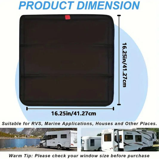 Magnetic Window and Door Blackout Curtain
