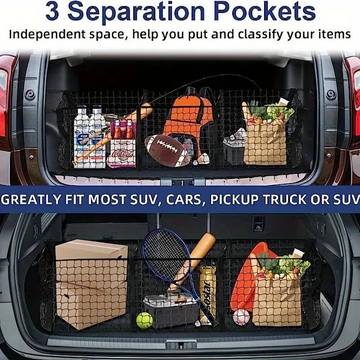 Car Trunk Storage Net Pocket