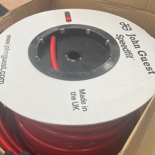 JG LLDPE Tube 12mm Red | Per Meter | Spare Parts