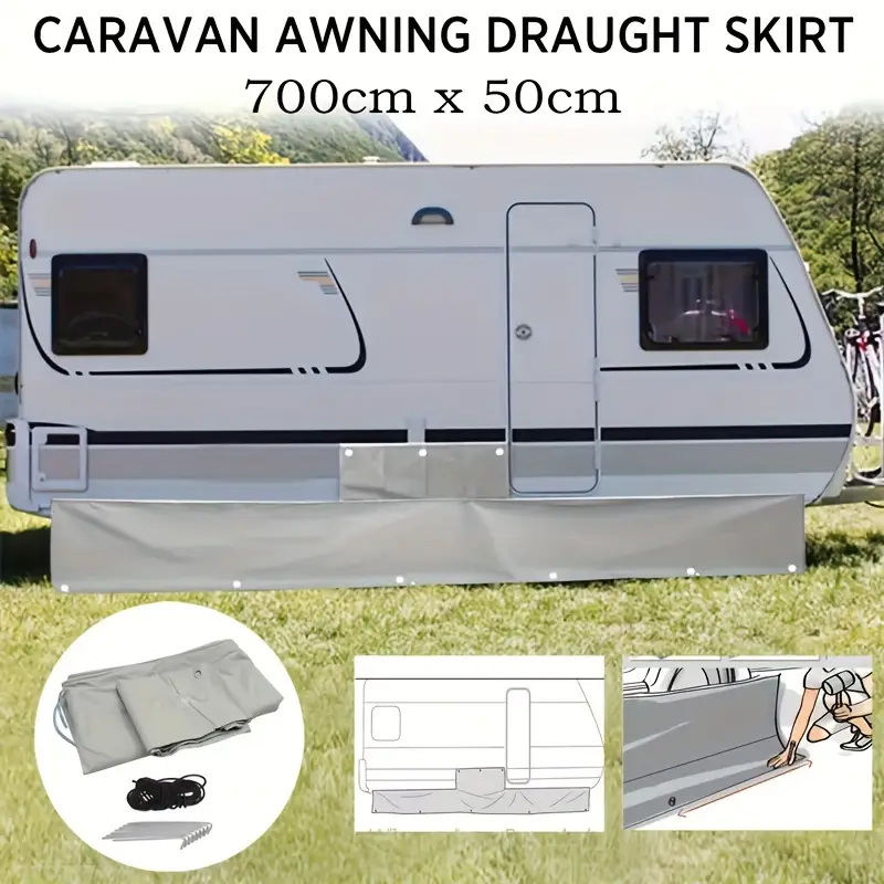 Caravan Awning Draught Skirt