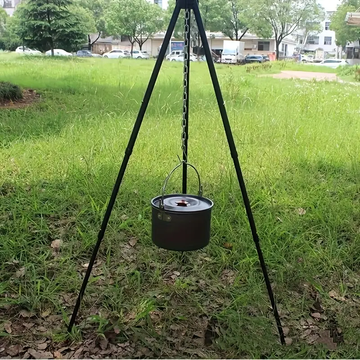 Outdoor Camping Tripod Hanging Pot Stand