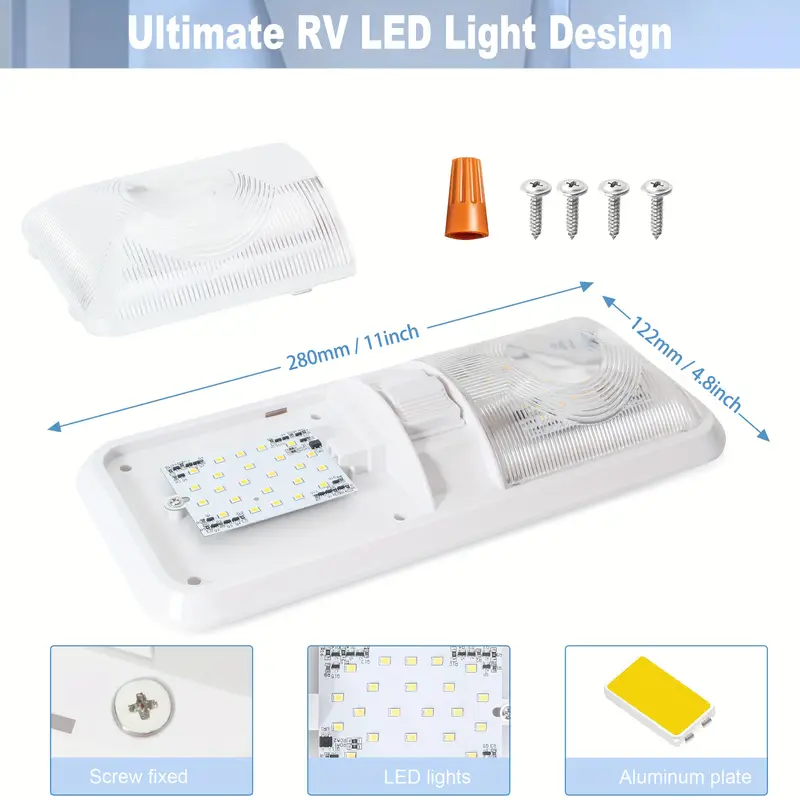RV LED Ceiling Light(2pcs)