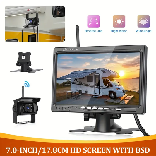7.0 - Inch HD Car Monitoring System (with BSD Function)